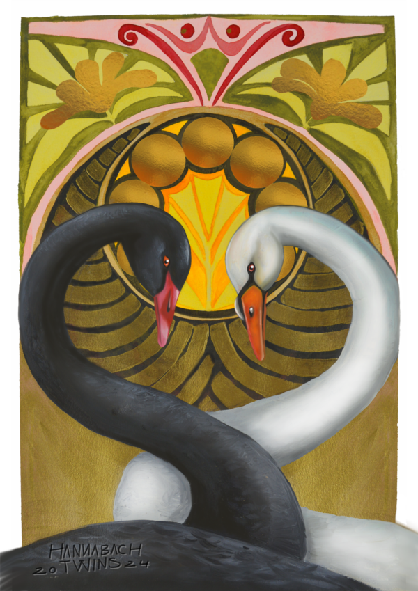 "Schwan I" A3 Druck
