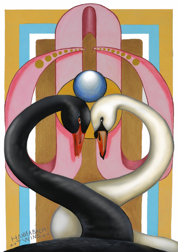 "Schwan II" A3 Druck